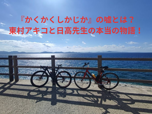 『かくかくしかじか』の嘘とは？東村アキコと日高先生の本当の物語！