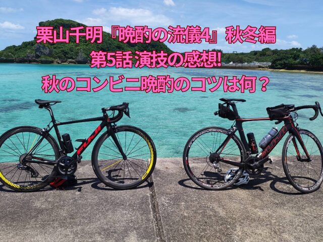 栗山千明『晩酌の流儀4』秋冬編 第5話 演技の感想! 秋のコンビニ晩酌のコツは何？